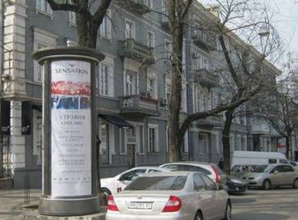 Бэклайт A в Одессе, 1.2x3.6  Ланжеронівська вул. - Гаванна вул. фото 1