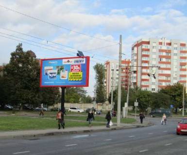 Билборд B в Львове, 3x6  Наукова вул. - Тролейбусна вул. фото 1