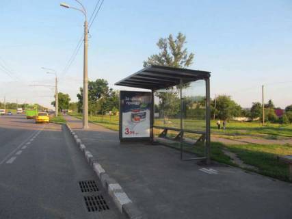 Бэклайт A в Харькове, 1.2x1.8  Гагаріна просп. - Мерефянське шосе, (зупинка) фото 1
