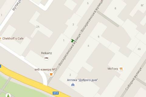 Сiтiлайт A у Сумах, 1.2x1.8  майдан Незалежності, 3 (Пішохідна зона) схема