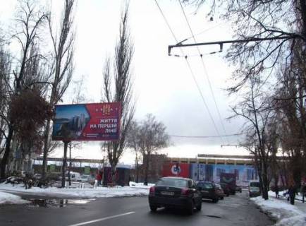 Білборд, Бігборд (Борд)  B у Києві, 3x6  Берестейський просп. - Нестерова вул., 96м від перехрестя (КНЕУ ім В.Гетьмана) (у напрямку просп.Перемоги) Фото 1