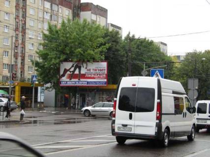 Билборд B в Львове, 3x6  Сихівська вул. - Кавалерідзе вул. (в центр) фото 1