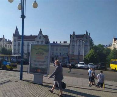 Ситилайт A в Львове, 1.2x1.8  Городоцька вул., 112 (ПОЛІТИКА НІ) фото 1