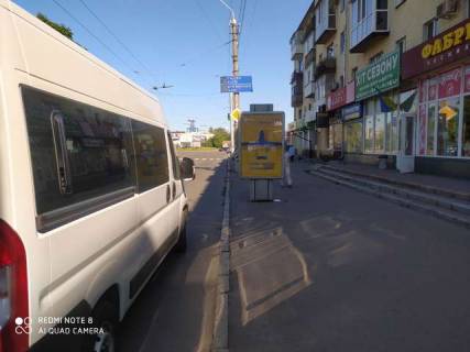 Беклайт A у Полтаві, 1.2x1.8  Соборності вул., 78 (№2) Фото 1
