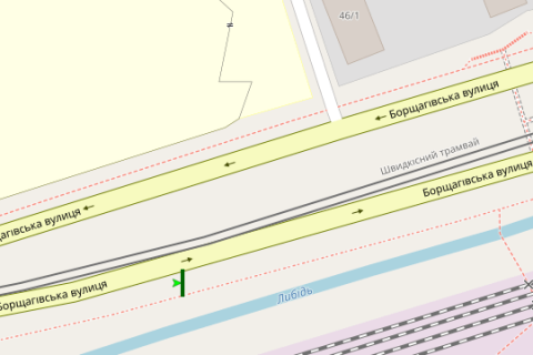 Скролер, Скрол A у Василівці, 2.3x3.14  Борщагівська вул., . 100 метрів від зупинки Політехнічний інститут - 422456 схема
