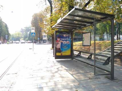 Бэклайт A в Львове, 1.2x1.8  Івана Франка вул., 108 фото 1