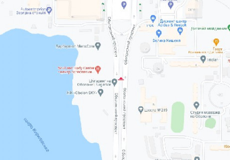 Видеоборд A в Киеве, 4x8  Оболонський просп., 2а (розширення 720х360) - 662529 схема