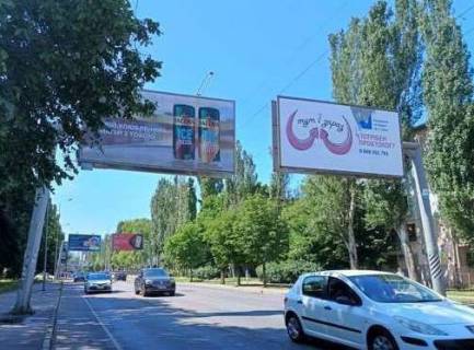 Билборд B в Одессе, 3x6  Краснова вул. - Адміральський просп. фото 1