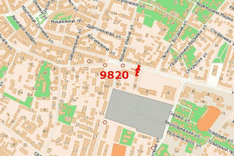 Призма A в Васильевке, 3x6  Незалежності вул., (Готель "Україна") - 427176 схема