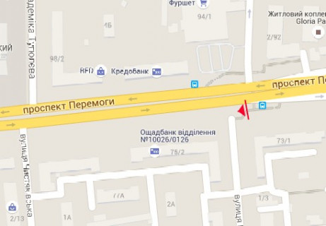 Призматрон, Призма A у Києві, 3x6  Берестейський просп., 73/1 - 662949 схема