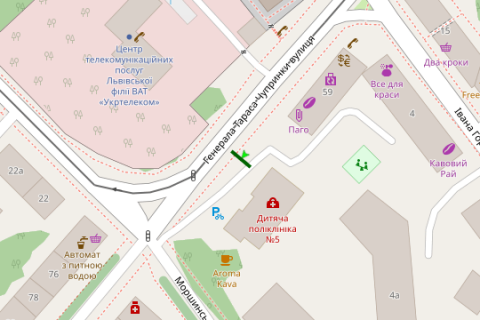 Скролер, Скрол B у Львові, 2.3x3.14  Генерала Чупринки вул., 61 - 271562 схема