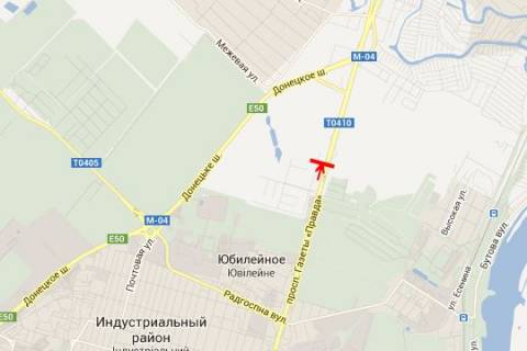 Білборд, Бігборд (Борд)  B у Василівці, 3x6  Траса Дніпро - Підгородне - Донецьк, 1-й км. (в Днепр) схема