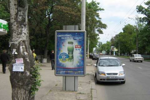 Бэклайт B в Херсоне, 1.2x1.8  Перекопська вул., 163 фото 1