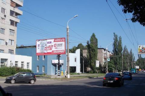 Билборд B в Васильевке, 3x6  Металургів вул., 16 фото 1