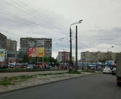 Білборд, Бігборд (Борд)  A у Києві, 3x6  Симиренка вул., : навпроти буд. №4; розподільник (у напрямку  Кільцевої дороги) Фото 1