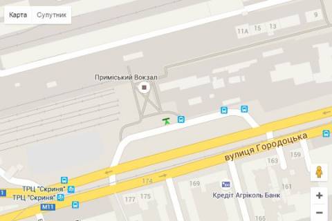 Сiтiлайт A у Львові, 1.2x1.8  Городоцька вул., 112 (ПОЛІТИКА НІ) схема