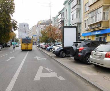 Ситилайт A в Киеве, 1.2x1.8  Жилянська вул., 41  фото 1