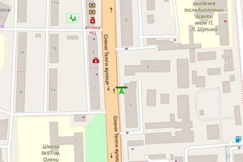 Скролер, Скрол A у Києві, 2.3x3.14  Теліги Олени вул., 6 (безперебійне живлення) - 273651 схема