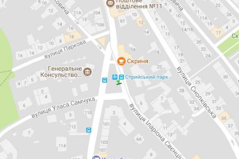 Нестандарт A в Львове, 1.2x1.8  Івана Франка вул., 108 схема