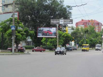 Билборд B в Кропивницкий (Кировоград) Соборна вул. ( 50 років Жовтня)., 15 - Глинки вул. фото 1