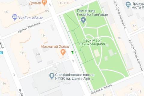 Бэклайт A в Киеве, 1.2x1.8  Велика Васильківська вул., 121 схема