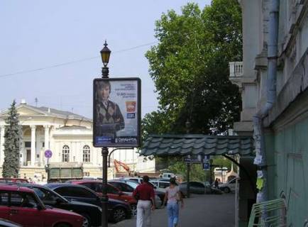 Ситилайт A в Одессе, 1.2x1.8  Ланжеронівська вул., 2 фото 1