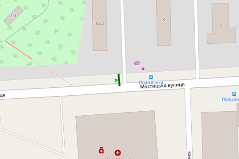 Білборд, Бігборд (Борд)  B у Василівці Мостицька вул., 16/2 схема