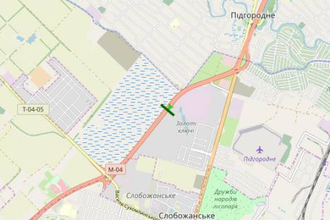 Білборд, Бігборд (Борд)  B у Дніпро (Дніпропетровськ), 3x6  Донецьке шосе, №2 схема