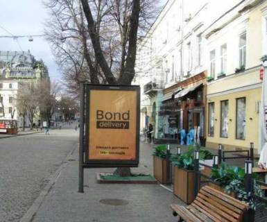 Ситилайт A в Одессе, 1.2x1.8  Дерибасівска вул., 16 фото 1