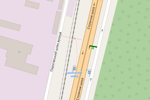 Билборд A в Васильевке, 3x6  Столичне шосе, 2 км до Південого мосту схема