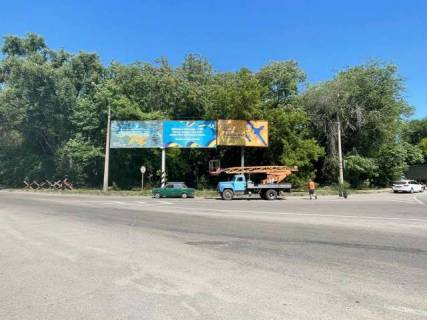Билборд A в Васильевке, 3x6  Космічна вул. - Харків-Сімферополь шосе (права) фото 1