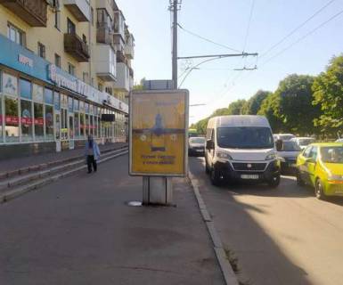 Ситилайт B в Полтаве, 1.2x1.8  Соборності вул., 78 (№2) фото 1