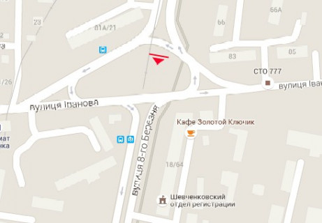 Призма B в Запорожье, 3x6  Моторобудівельників просп., 66 - Іванова вул. - 661314 схема
