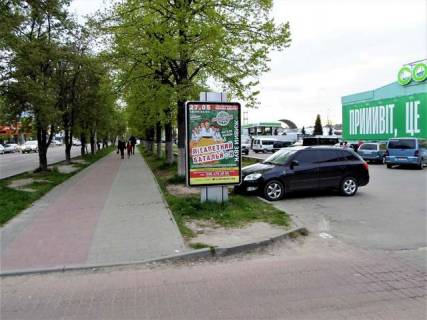 Бэклайт A в Ивано-Франковске, 1.2x1.8  Гетьмана Мазепи вул., 168а (№2) фото 1