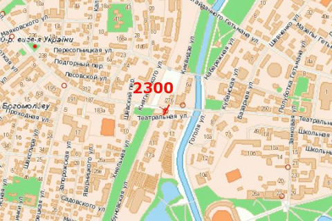 Білборд, Бігборд (Борд)  A у Василівці, 3x6  Соборна вул., 177-а схема