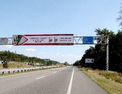 Білборд, Бігборд (Борд)  B у Київських трасах, 3x18  Траса Н-01, Нова Обухівська, 36,100  (Напрямок з  Києва в Обухів) Фото 1