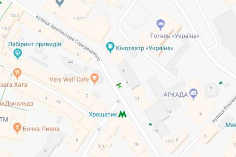 Сiтiлайт A у Василівці, 1.2x1.8  Архітектора Городецького вул., 9 схема