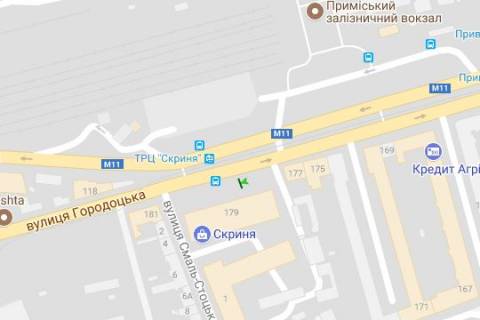 Нестандарт B у Львові, 1.2x1.8  Городоцька вул., 179 схема