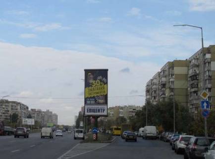 Билборд A в Киеве, 6x3  Ревуцького вул., 12/37  - Декабристів вул. фото 1