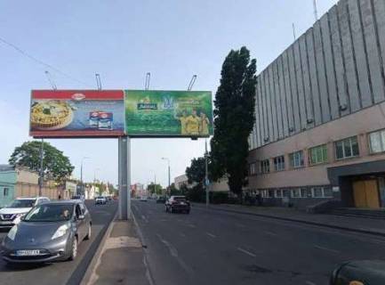 Билборд B в Одессе, 3x6  Балківська вул. — Дмитра Іванова вул. фото 1