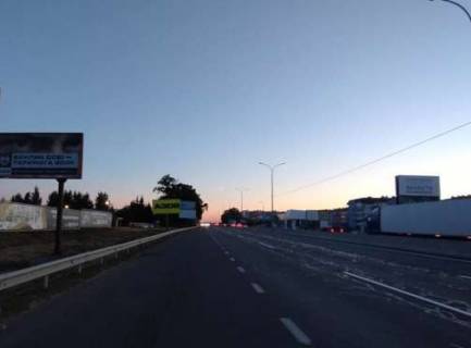 Билборд B в Гатном, 3x6  Київ - Одеса, 02км+850м до Києва (зліва 400м до с.Чабанів у напрямку  Одеси) фото 1