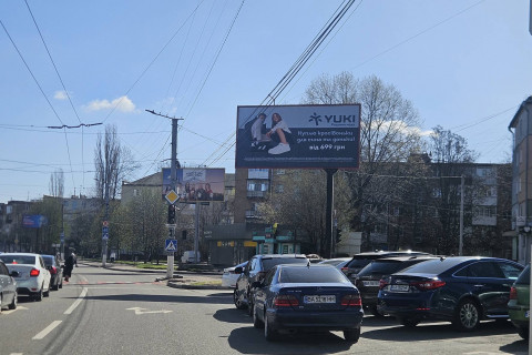 Білборд, Бігборд (Борд)  A у Кропивницький (Кіровоград), 3x6  Соборна вул., 13 - Глинки вул. Фото 1