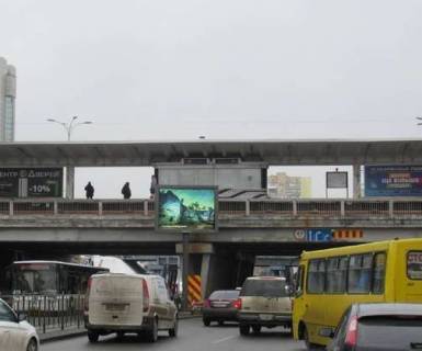 Видеоборд A у Києві, 2.3x3.14  Сверстюка Євгена вул. (Марини Раскової вул.), cт. метро  "Лівобережна" (ТТ 4.8 676х468) - 616386 Фото 1