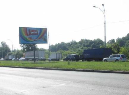 Билборд A в Киеве, 3x6  Академіка Заболотного вул., на розподіювачі (у напрямку Столичного шосе) фото 1