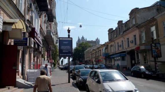 Бэклайт B в Одессе, 1.2x1.8  Ланжеронівська вул., 24А фото 1