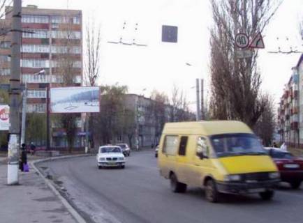 Білборд, Бігборд (Борд)  B у Сумах, 3x6  Металургів вул., 6 Фото 1