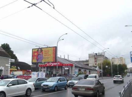 Білборд, Бігборд (Борд)  B у Києві, 3x6  Мостицька вул. - Вишгородська вул. Фото 1