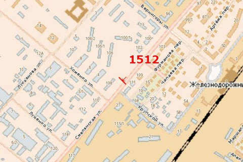 Білборд, Бігборд (Борд)  A у Василівці, 3x6  Смілянська вул., 106 схема