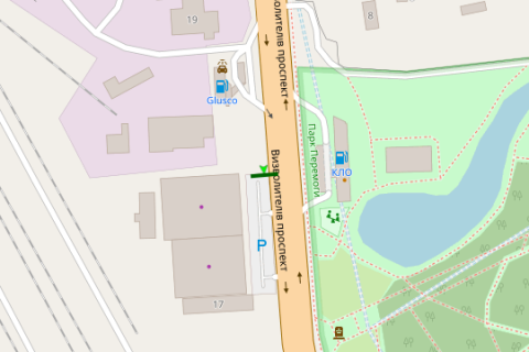 Призматрон, Призма A у Василівці, 3x6  Визволителів просп., 17 маг.ФОКСТРОТ (в напр. Броварського просп.) - 421433 схема