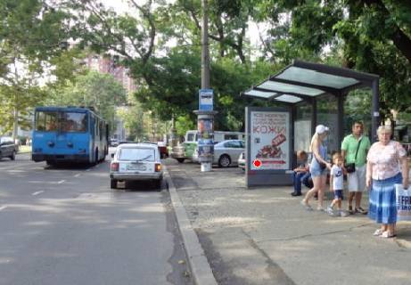Бэклайт A в Одессе Шевченка просп., 7 - Гагаріна просп. фото 1